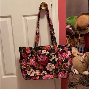 Vera Bradley floral travel bag